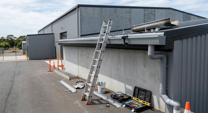 Industrial Gutter Replacement in Sacramento, CA