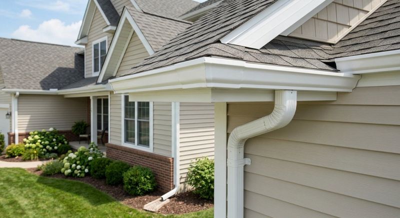 Vinyl Gutters Installation in Arvada, CO