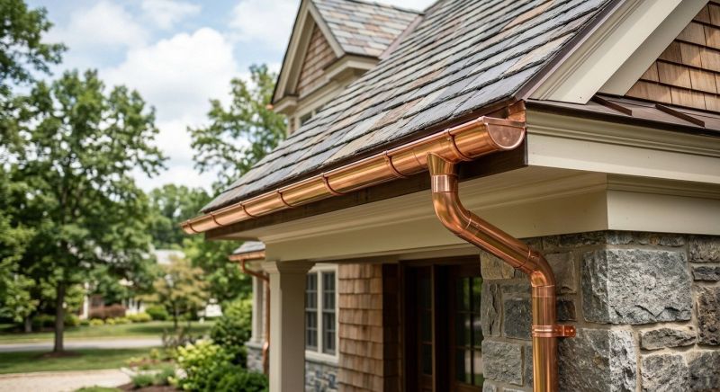 Copper Gutter Replacement in San Francisco, CA