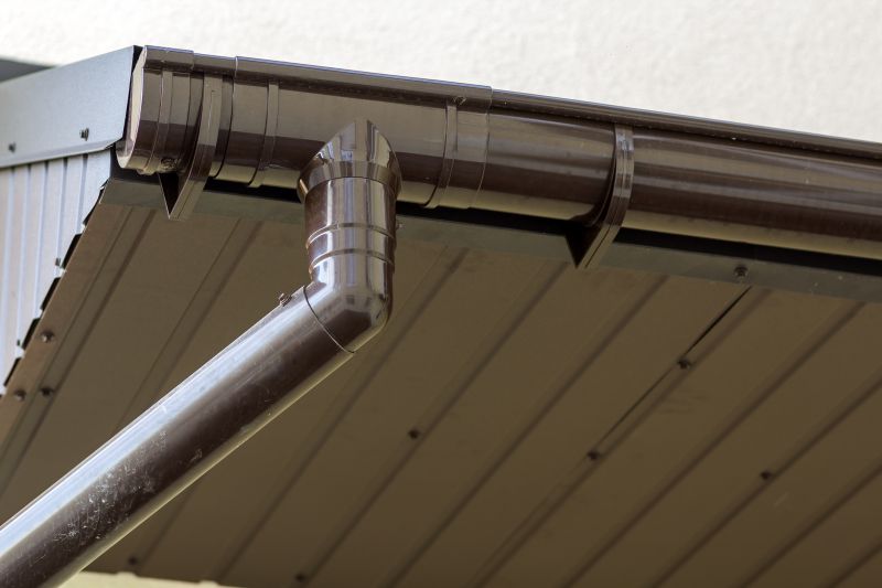 Repaired Downspout System