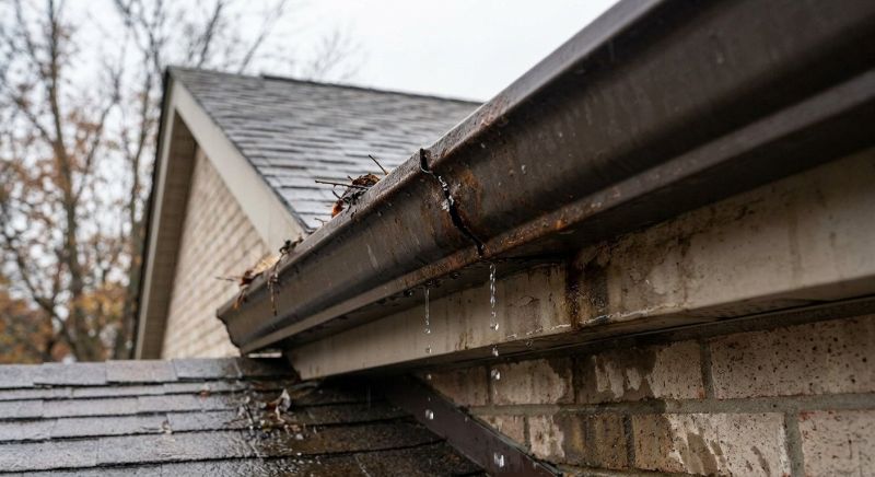 Leaking Gutter Repair in Longmont, CO