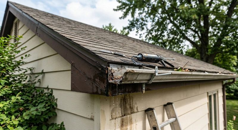 Leaking Gutter Repair in Sacramento, CA