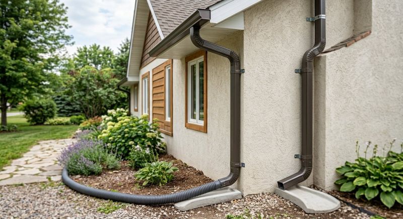 Metal Downspout Installation in Everett, WA
