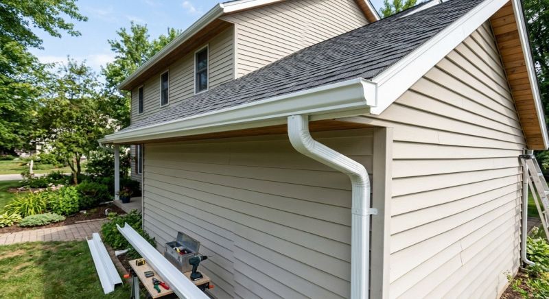 Metal Downspout Installation in Everett, WA