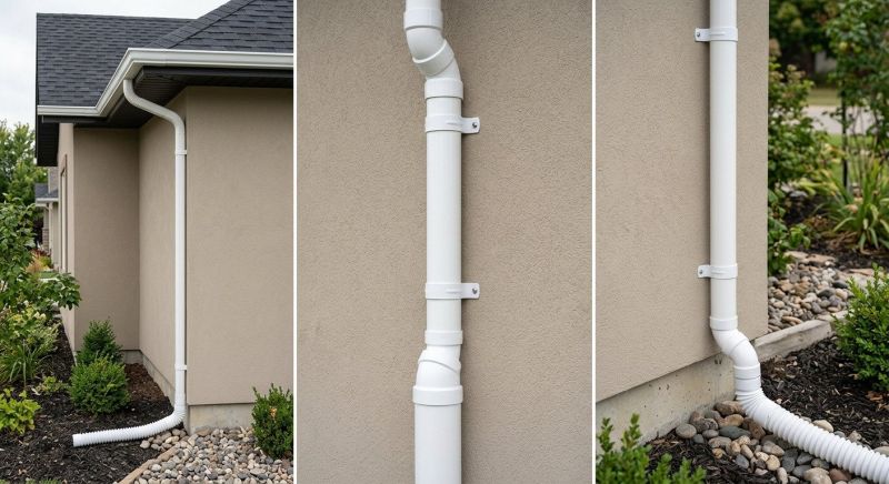 Plastic Downspout Installation in Boulder, CO