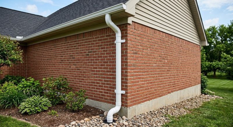 Pvc Downspout Installation in Clarksville, TN