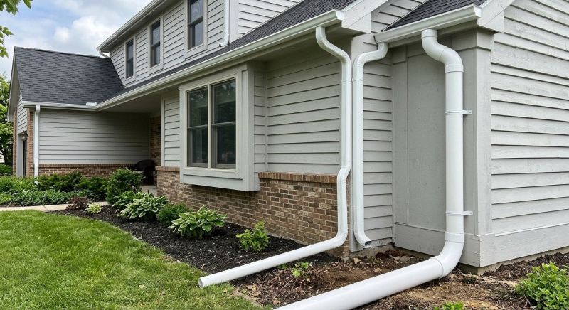 Pvc Downspout Installation in Arvada, CO