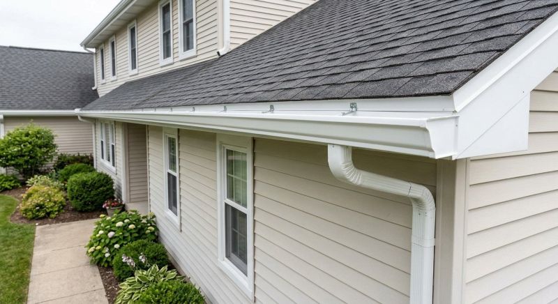 Pvc Rain Gutter Installation in Mcdonough, GA
