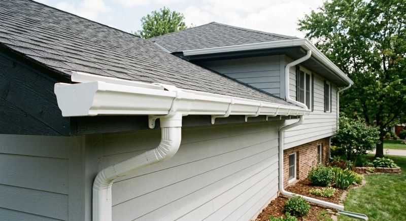 Pvc Rain Gutter Installation in Boulder, CO