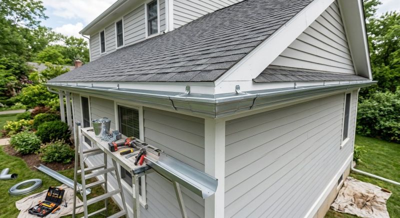 Steel Gutter Installation in Roseville, CA