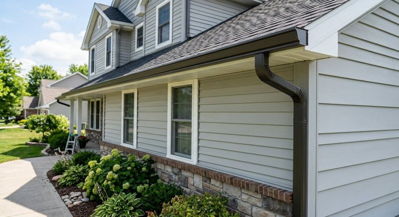 Steel Rain Gutter Installation in Everett, WA