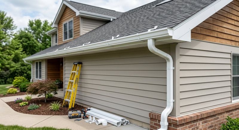Vinyl Gutters Installation in Arvada, CO