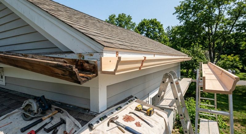 Wood Gutter Service in Clarksville, TN